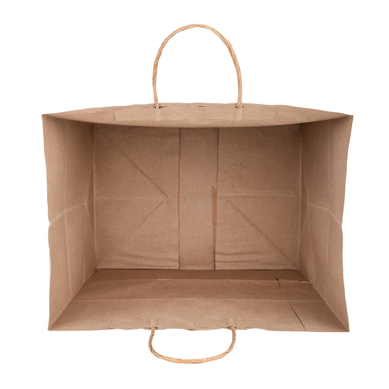 Kraft Paper Restaurant Take Out Bags - Case of 200