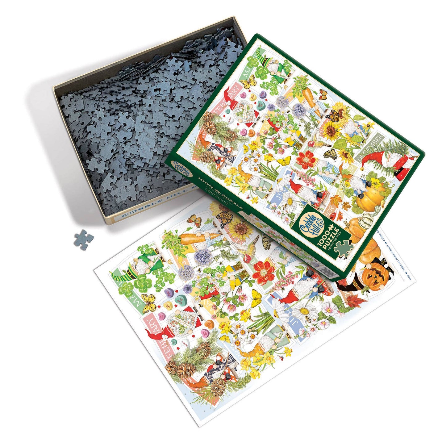 A Happy Gnome Life 1000pc Puzzle