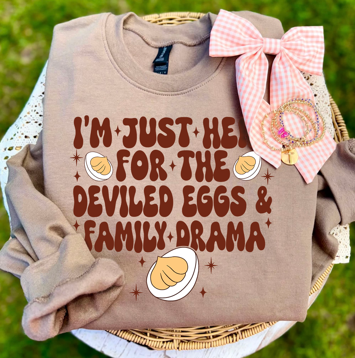 Deviled Eggs & Family Drama Sweatshirts & T-Shirts