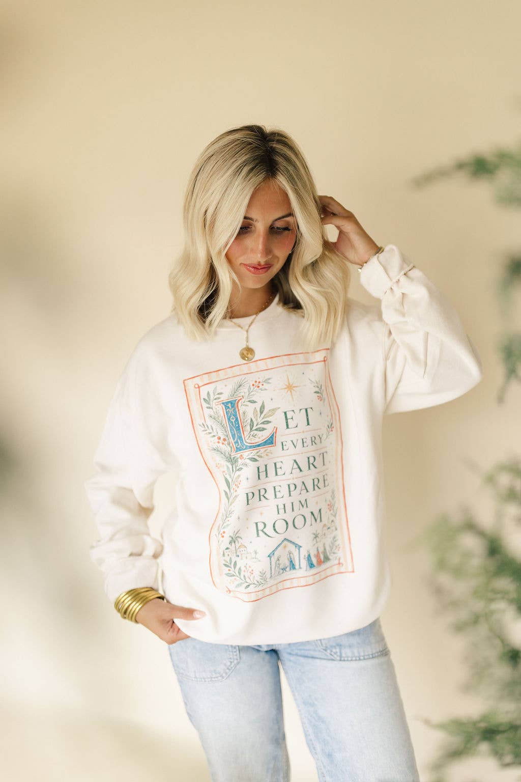 Let Every Heart Prepare Him Room Graphic Apparel