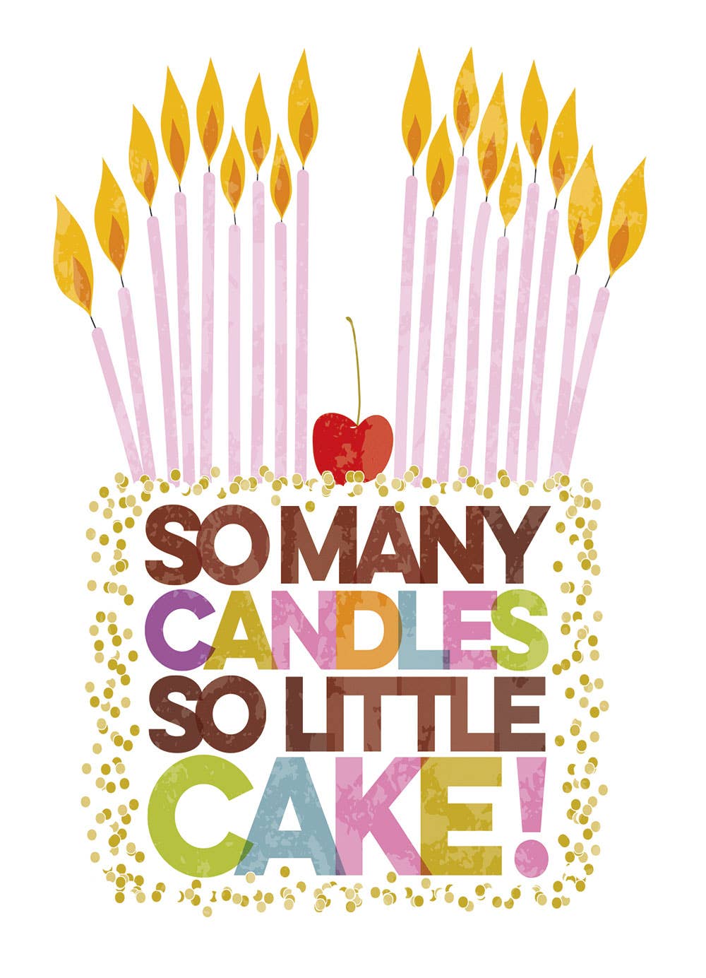 So Little Cake - Faith Birthday Card