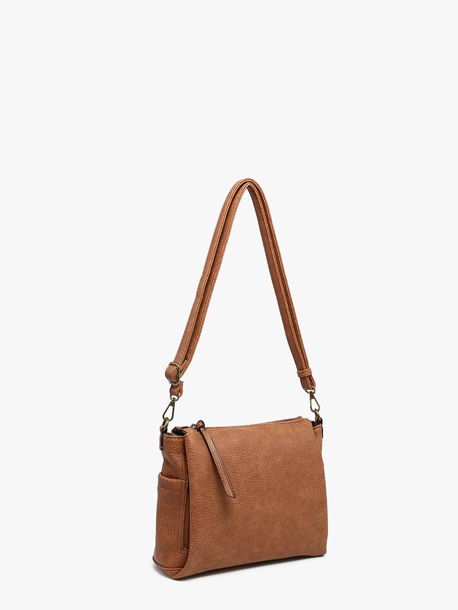 Kali Distressed Dual Front Pocket Crossbody | M2869