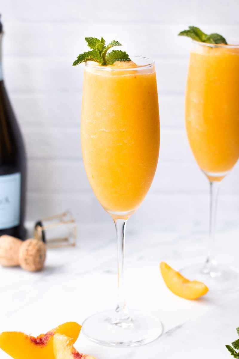 Peach Bellini Cocktail - Ready-To-Freeze Cocktail