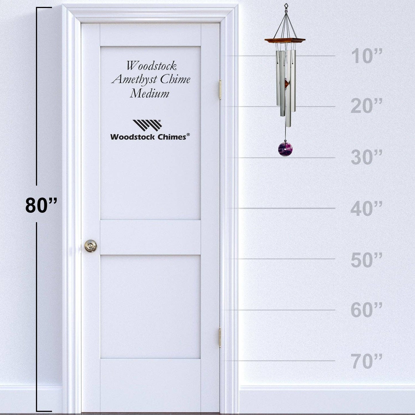 Woodstock Amethyst Chime™ - Medium