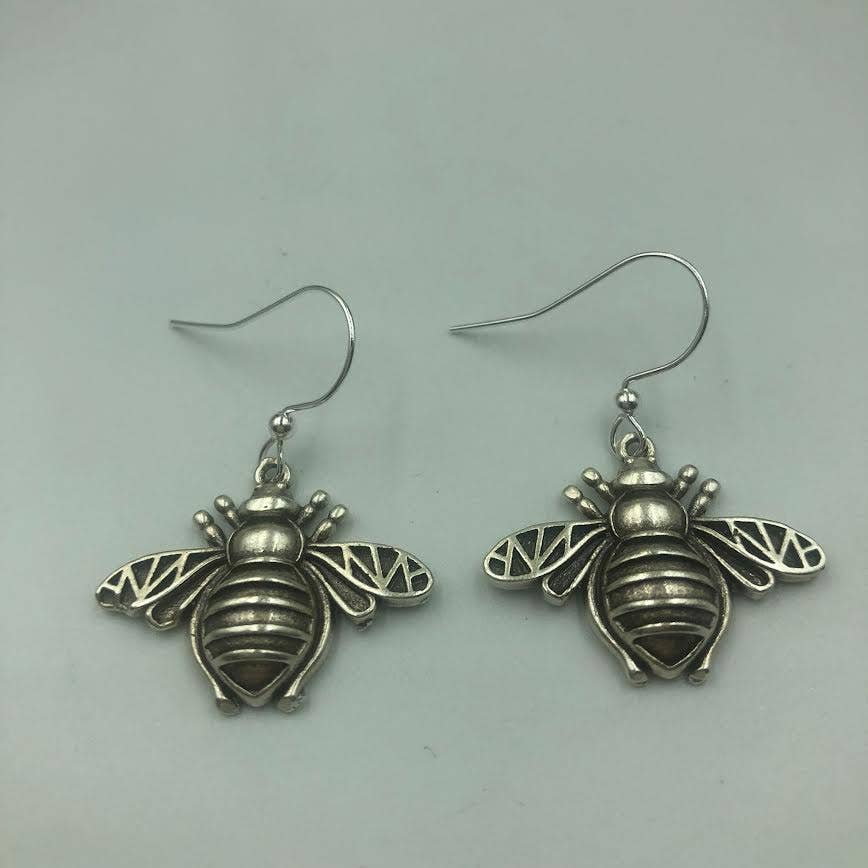 Bee Motif Earrings