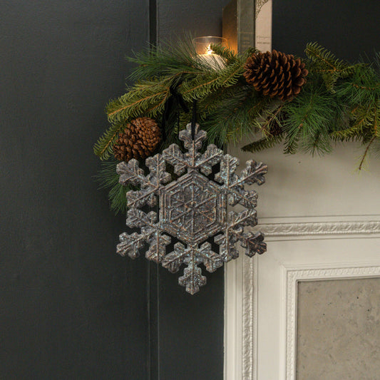 12" CRYSTAL SNOWFLAKE