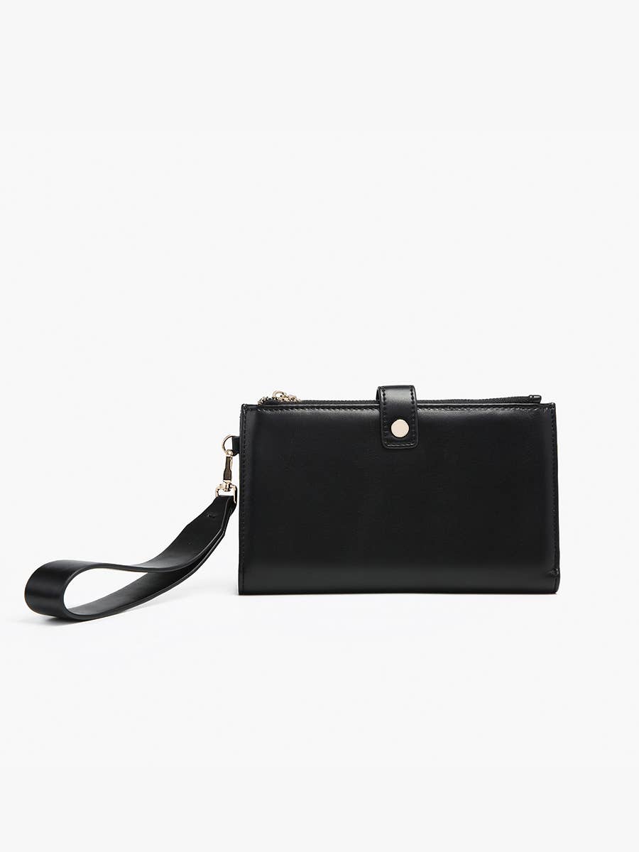 WL2627 Lark Zip-Top Wallet w/ Wristlet Strap