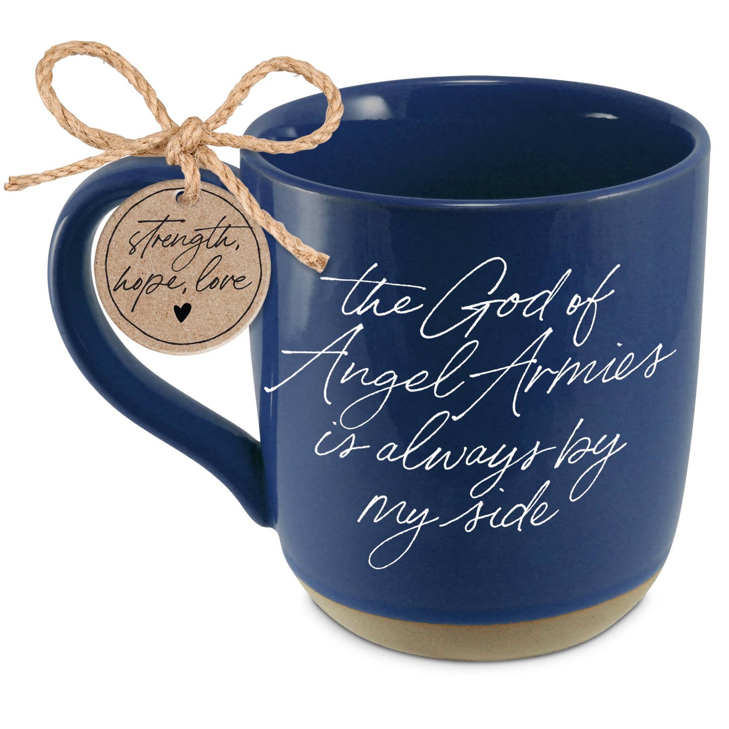 LCP Mug God Of Angel Armies By My Side Navy