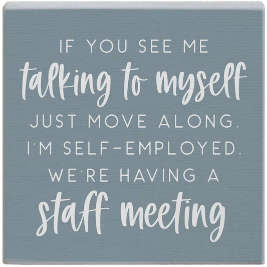 Staff Meeting - Gift-A-Block