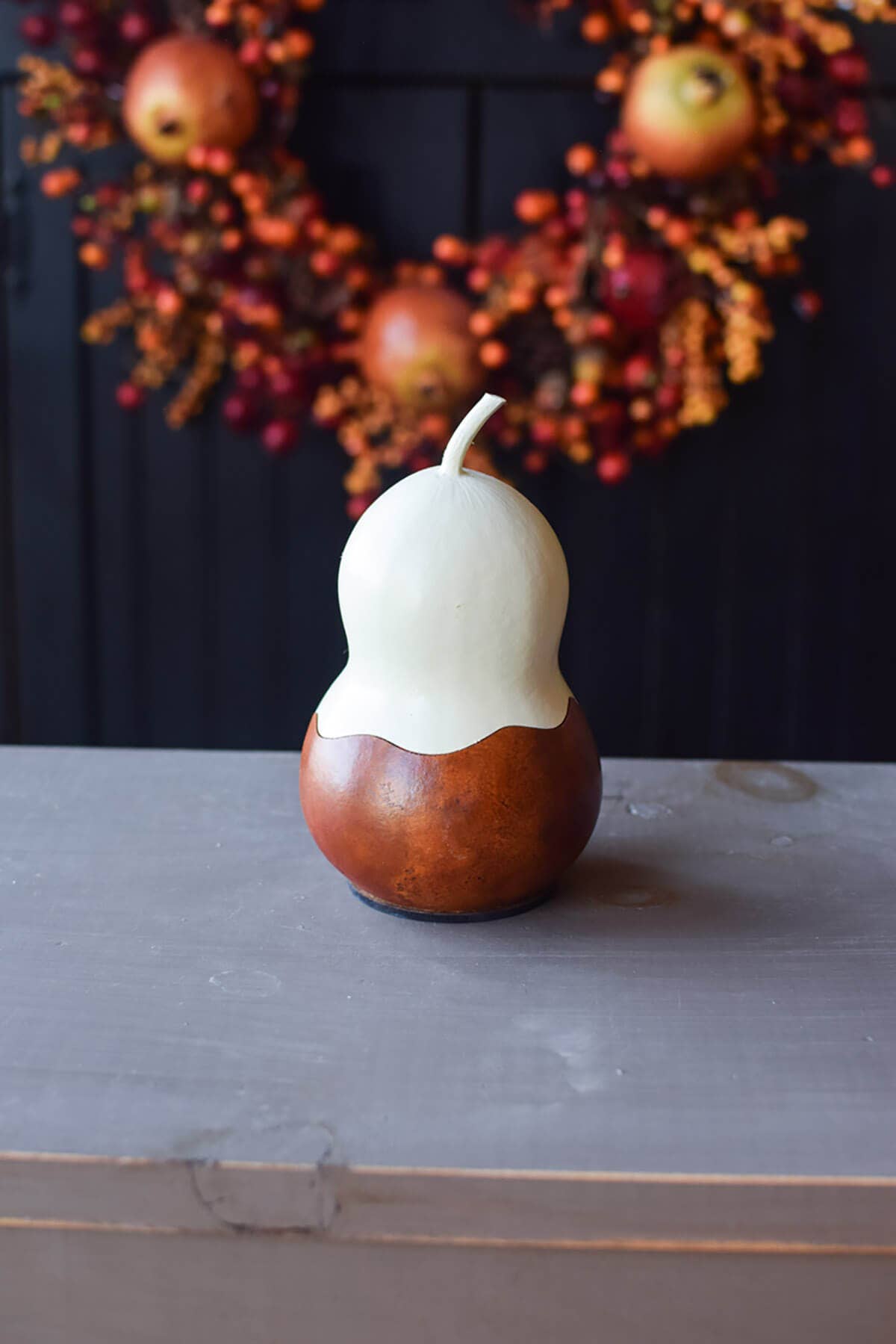 Casper Jack Jack-O-Lantern Miniature Gourd