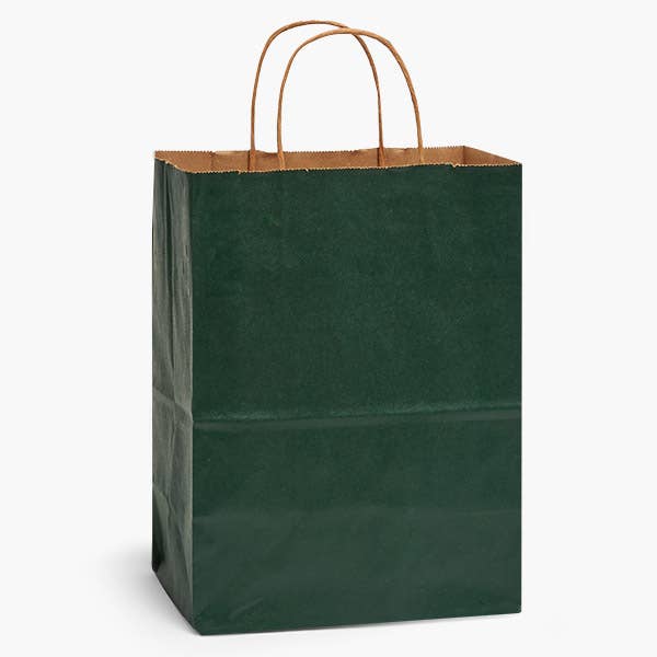 Recycled Kraft Color Paper Retail Shopping Bags