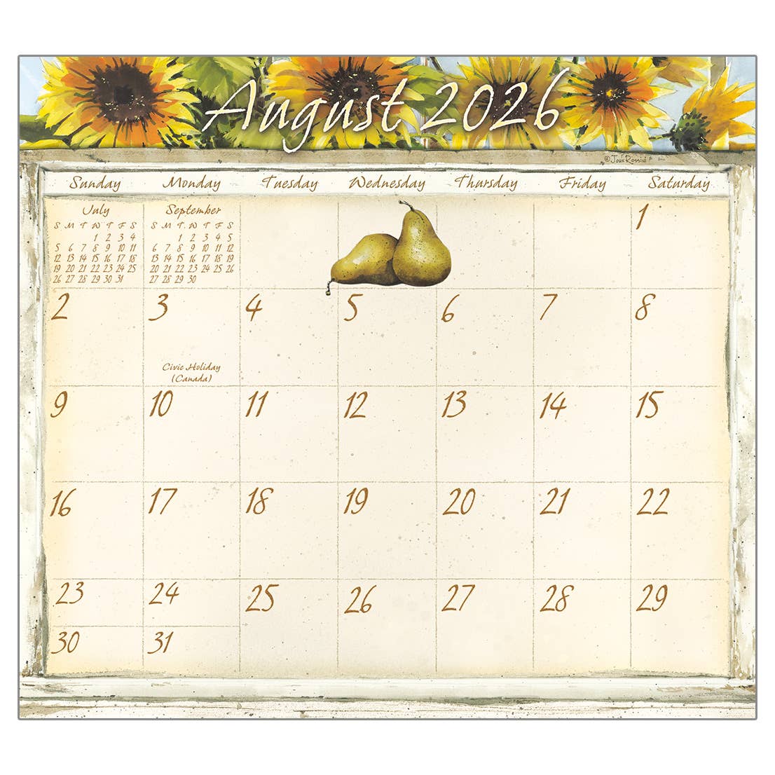 Life Itself 2026 Magnetic Calendar Pad