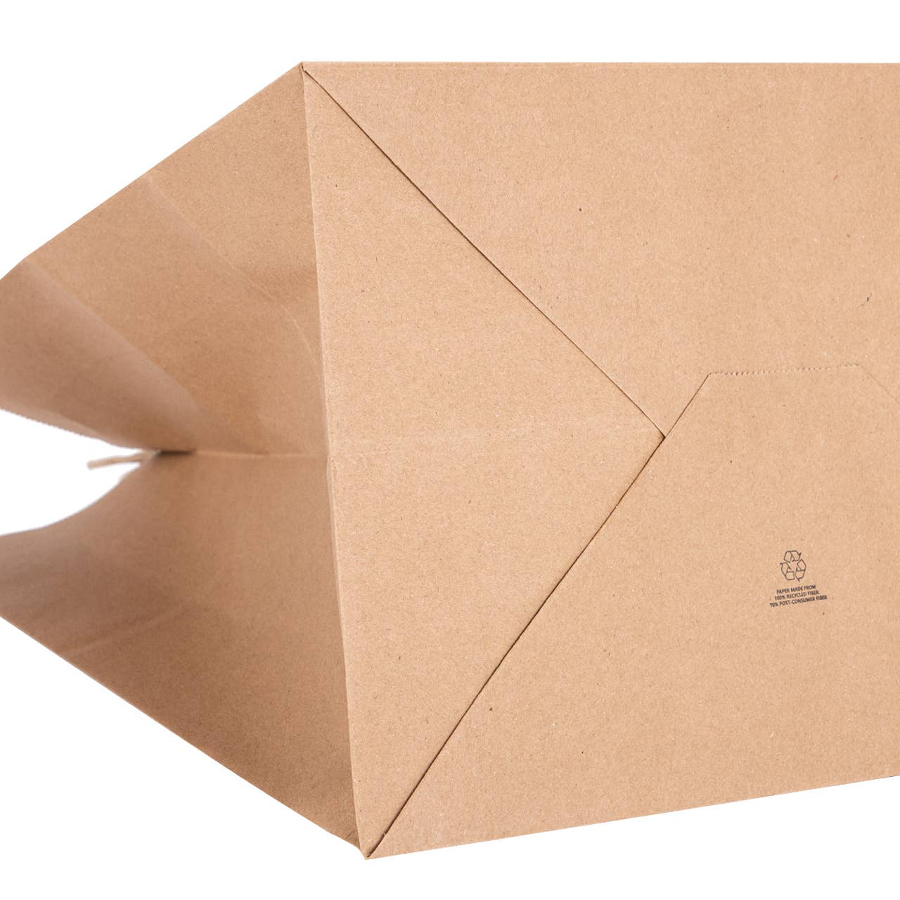 Kraft Paper Restaurant Take Out Bags - Case of 200