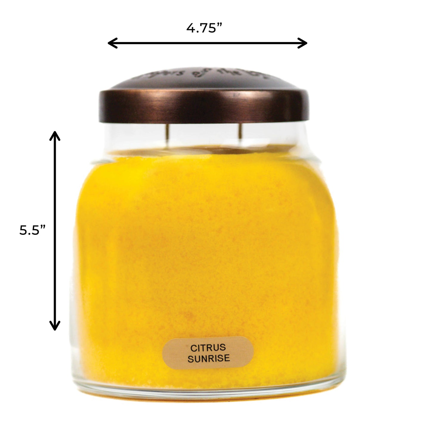 KOTL Papa Candle (34oz.) – Citrus Sunrise