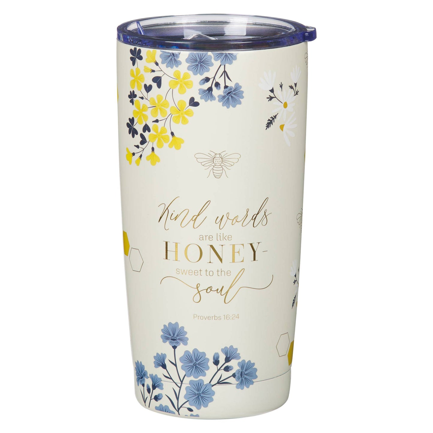 Tumbler SS Kind Words Prov. 16:24