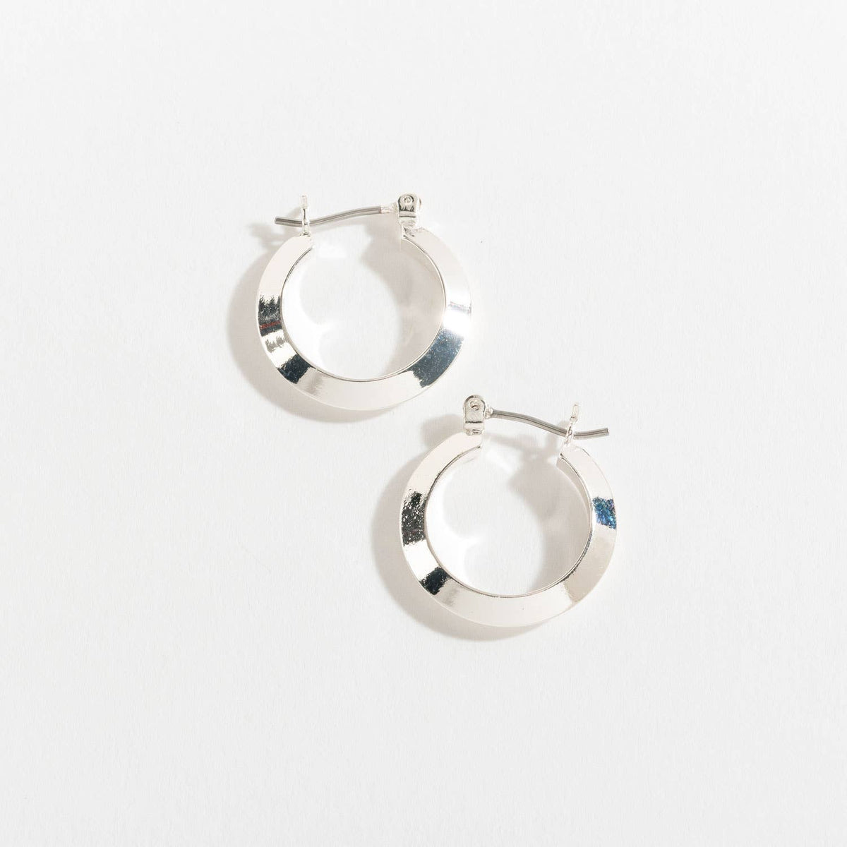 Hoop Earrings Edge Ear Sense Nickel-Free Jewelry