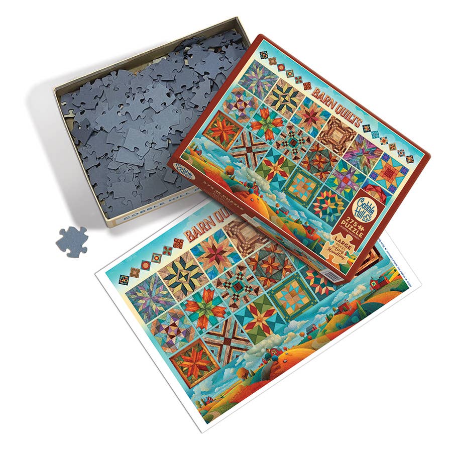 Barn Quilts 275-Piece Cobble Hill Puzzle