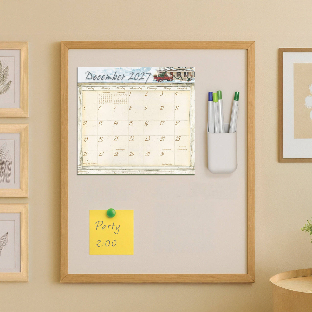 Life Itself 2027 Magnetic Calendar Pad