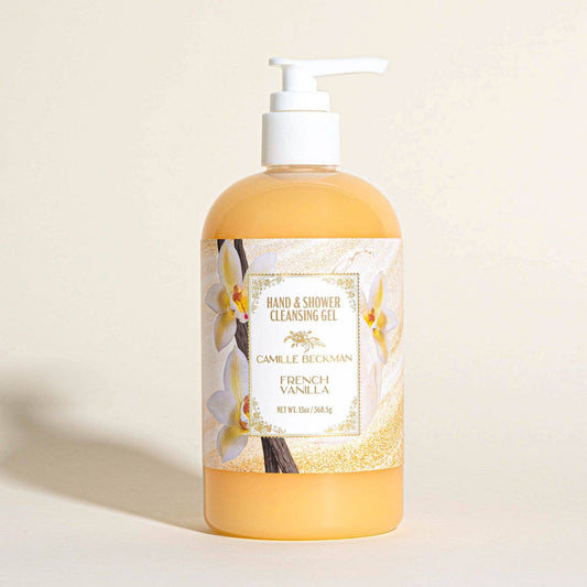 French Vanilla Hand and Shower Cleansing Gel 13oz