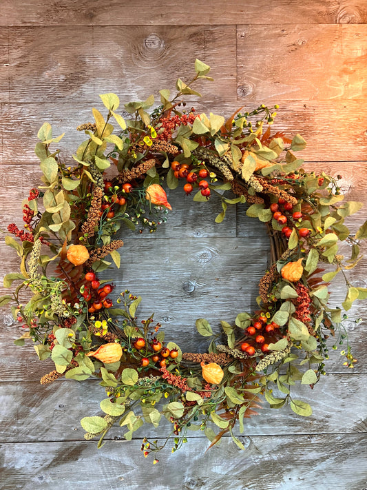 Autumn Cheer Wreath